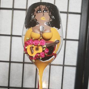 Jennifer Lou Wine Glass